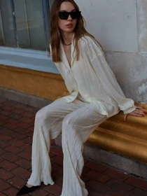 Рубашки BUDZIKO Amelia модель AML-WHT-SHRT-SS22 Фото
