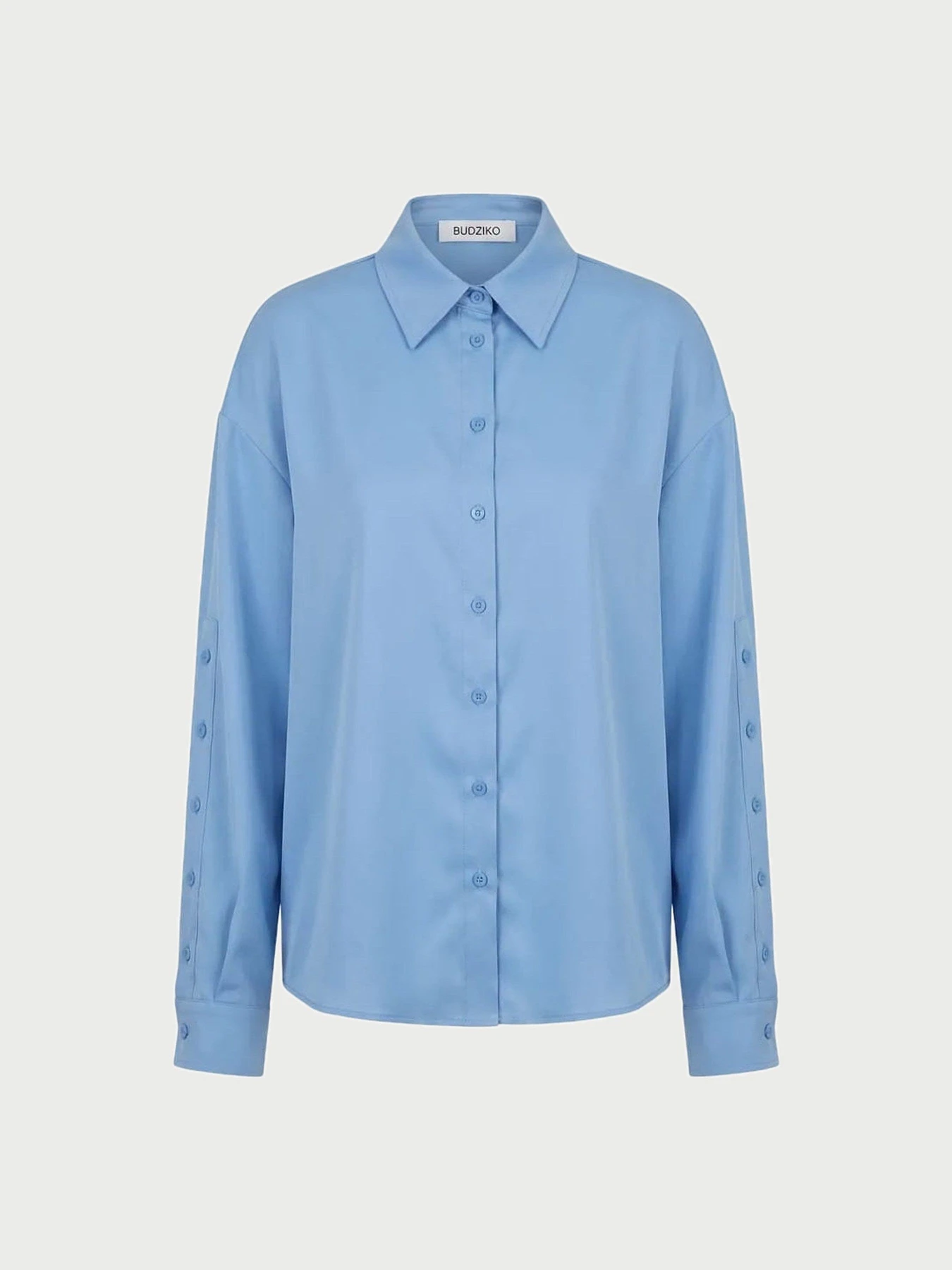 Сорочки BUDZIKO Babyblue модель LI-BL-SLK-SHRT Фото