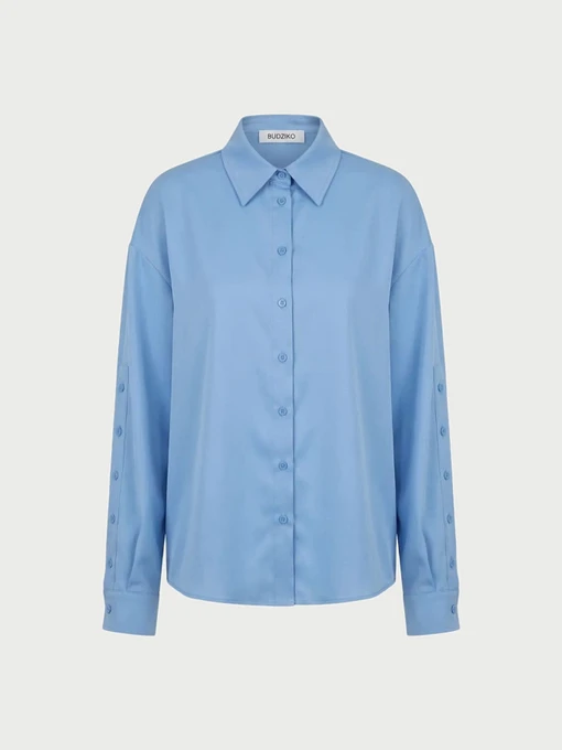 Рубашки BUDZIKO Babyblue модель LI-BL-SLK-SHRT Фото