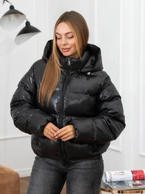Куртки и дубленки UVENTUM модель 1130-lak-BM-BLC Фото