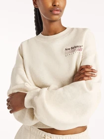 Худи и свитшоты New Balance Trackside Fleece Crew модель WT62T7JOLIT Фото