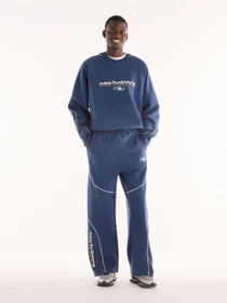 Худи и свитшоты New Balance Trackside Fleece Crew модель MT6255WPNNY Фото