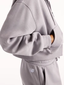 Худи и свитшоты New Balance Trackside Fleece Full Zip модель WJ62P2UPOFG Фото