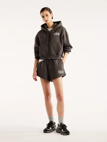 Худи и свитшоты New Balance Trackside Fleece Full Zip модель WJ62P2UPBLK Фото