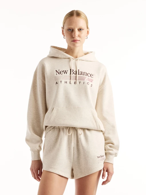 Худі та світшоти New Balance Trackside Fleece модель WT62344KLIT Фото