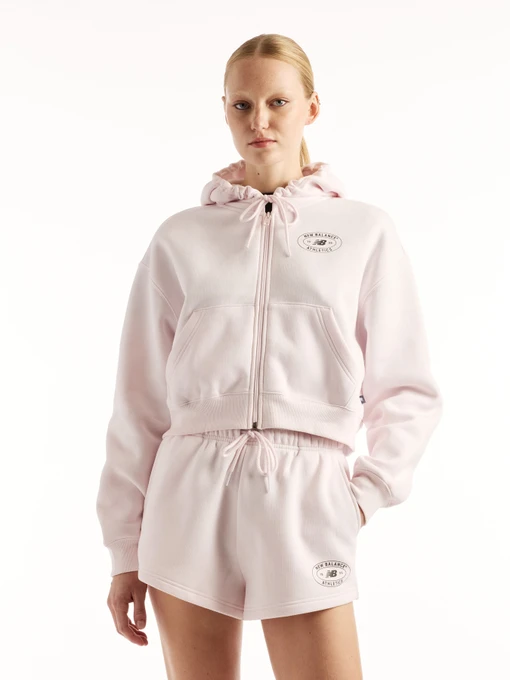 Худі та світшоти New Balance Reimagined Fleece Full Zip модель WJ62C4N2AAA Фото
