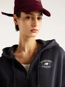 Худи и свитшоты New Balance Reimagined Fleece Full Zip модель WJ62C4N2DNT Фото
