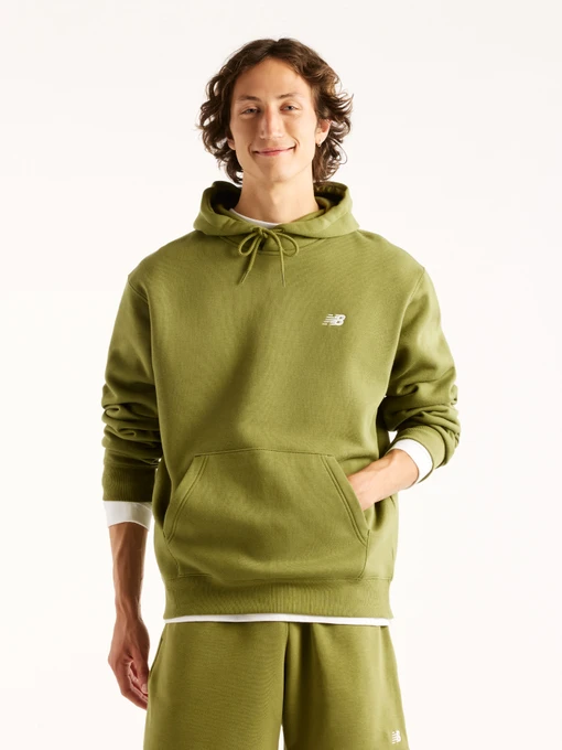 Худи и свитшоты New Balance Sport Essentials Fleece модель MT41511GEE Фото