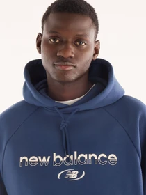 Худі та світшоти New Balance Trackside Fleece модель MT62Y14PNNY Фото