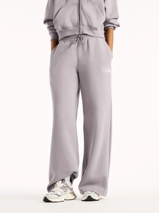 Брюки New Balance Trackside Fleece модель WB62983AOFG Фото