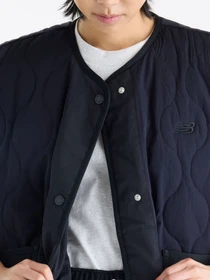 Куртки и дубленки New Balance Quilted Vest модель WJ62U33ODNT Фото