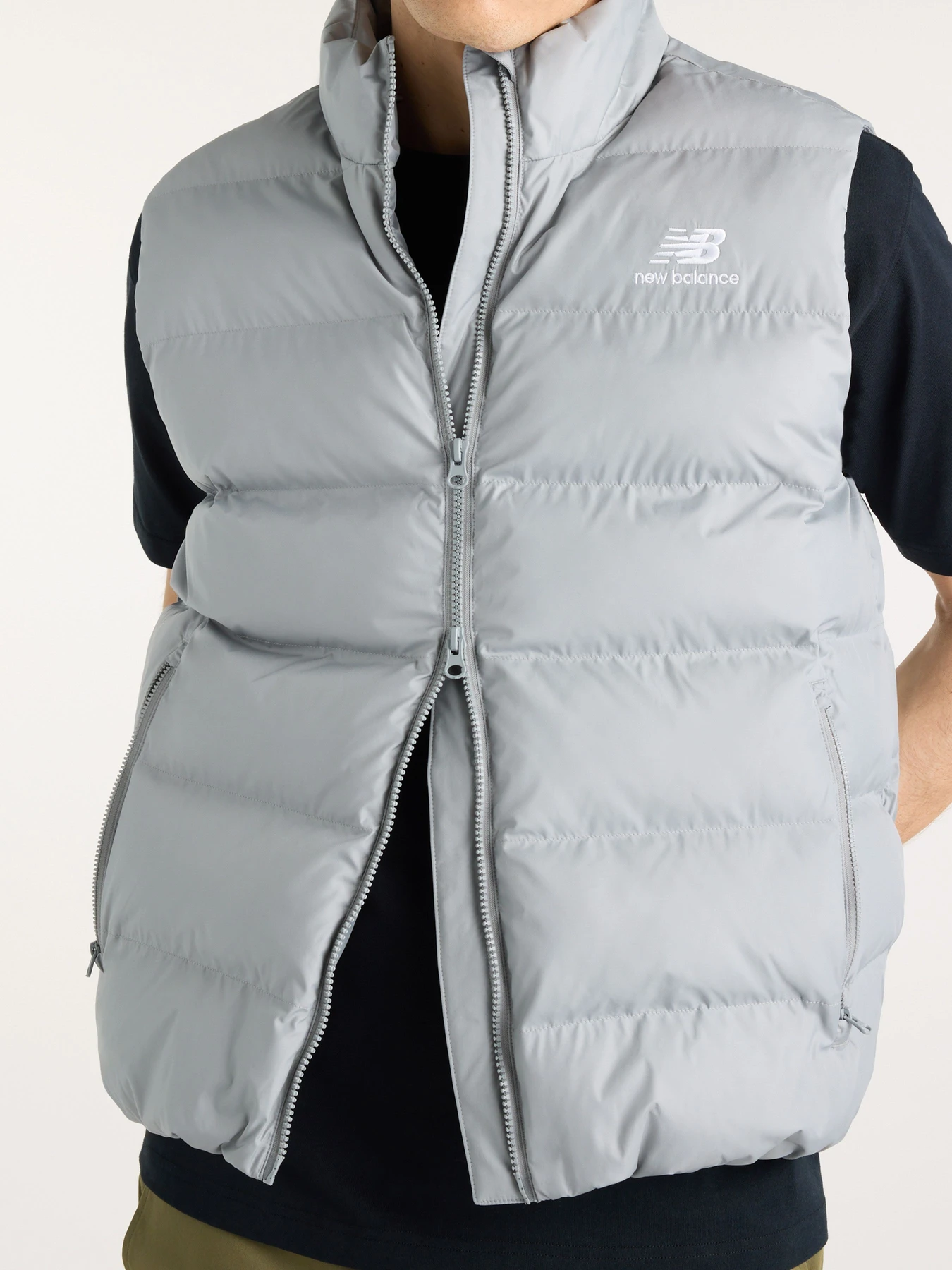 Куртки и дубленки New Balance Boston Puffer модель MJ62K00EYST Фото
