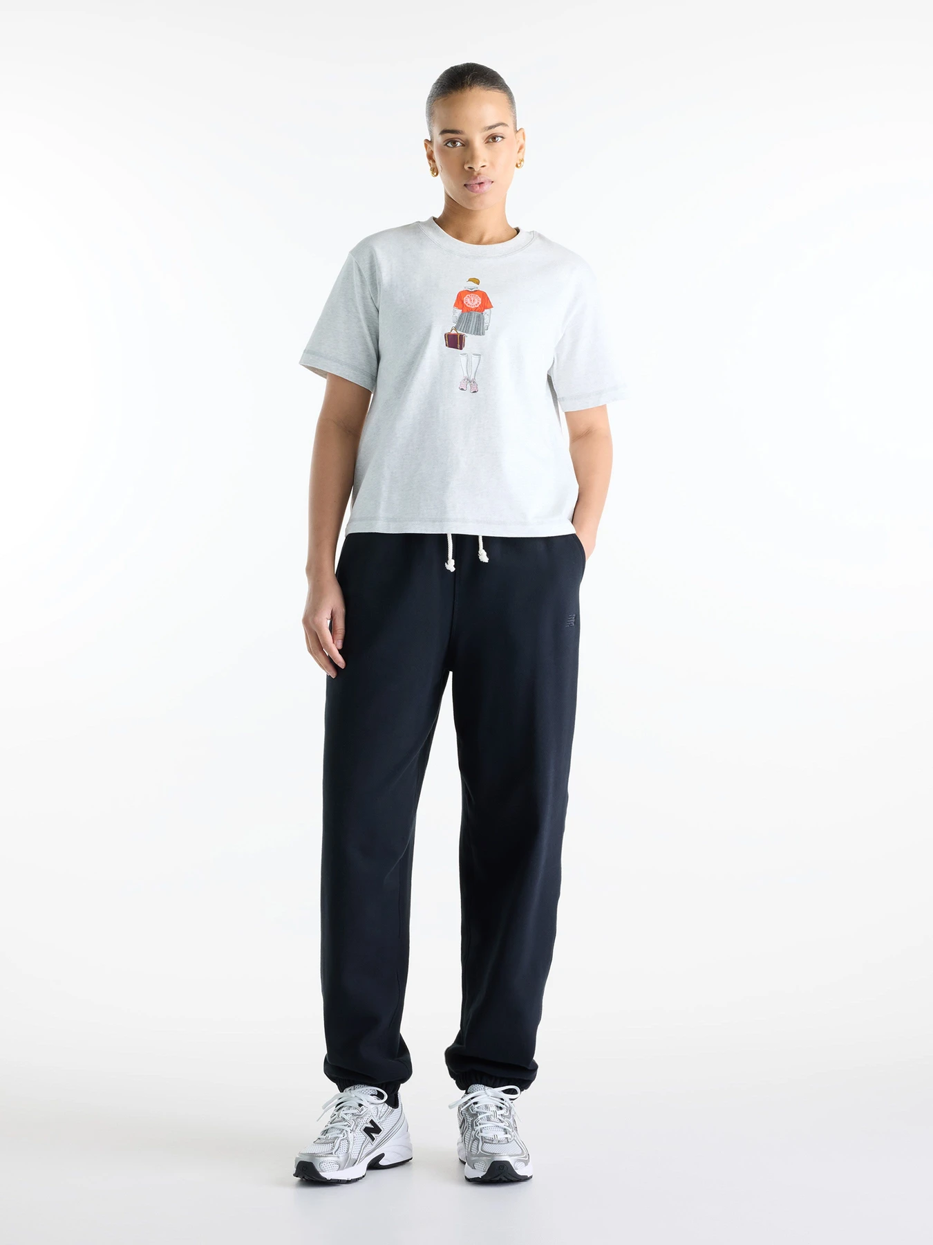 Футболки и поло New Balance модель WT62K2W4AHH Футболки и поло New Balance модель WT62K2W4AHH Фото