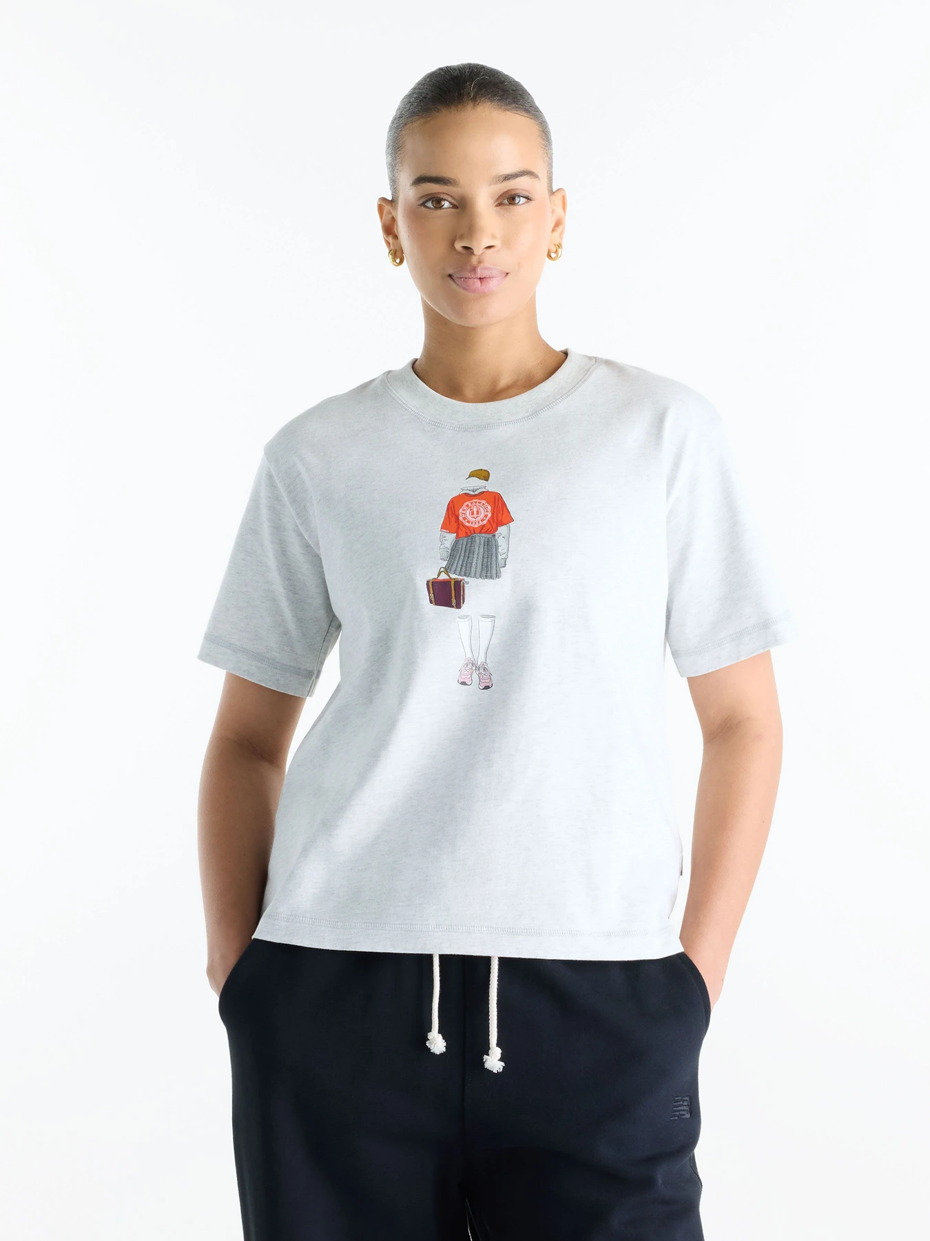 Футболки и поло New Balance модель WT62K2W4AHH Футболки и поло New Balance модель WT62K2W4AHH Фото