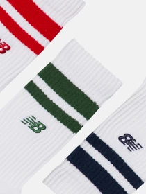 Носки и гольфы New Balance Striped Crew Socks (3 пари) модель LAS35210AS1 Фото