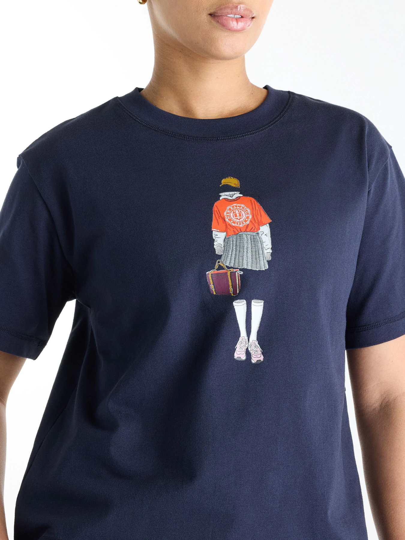 Футболки и поло New Balance модель WT62K2W4DNT Фото