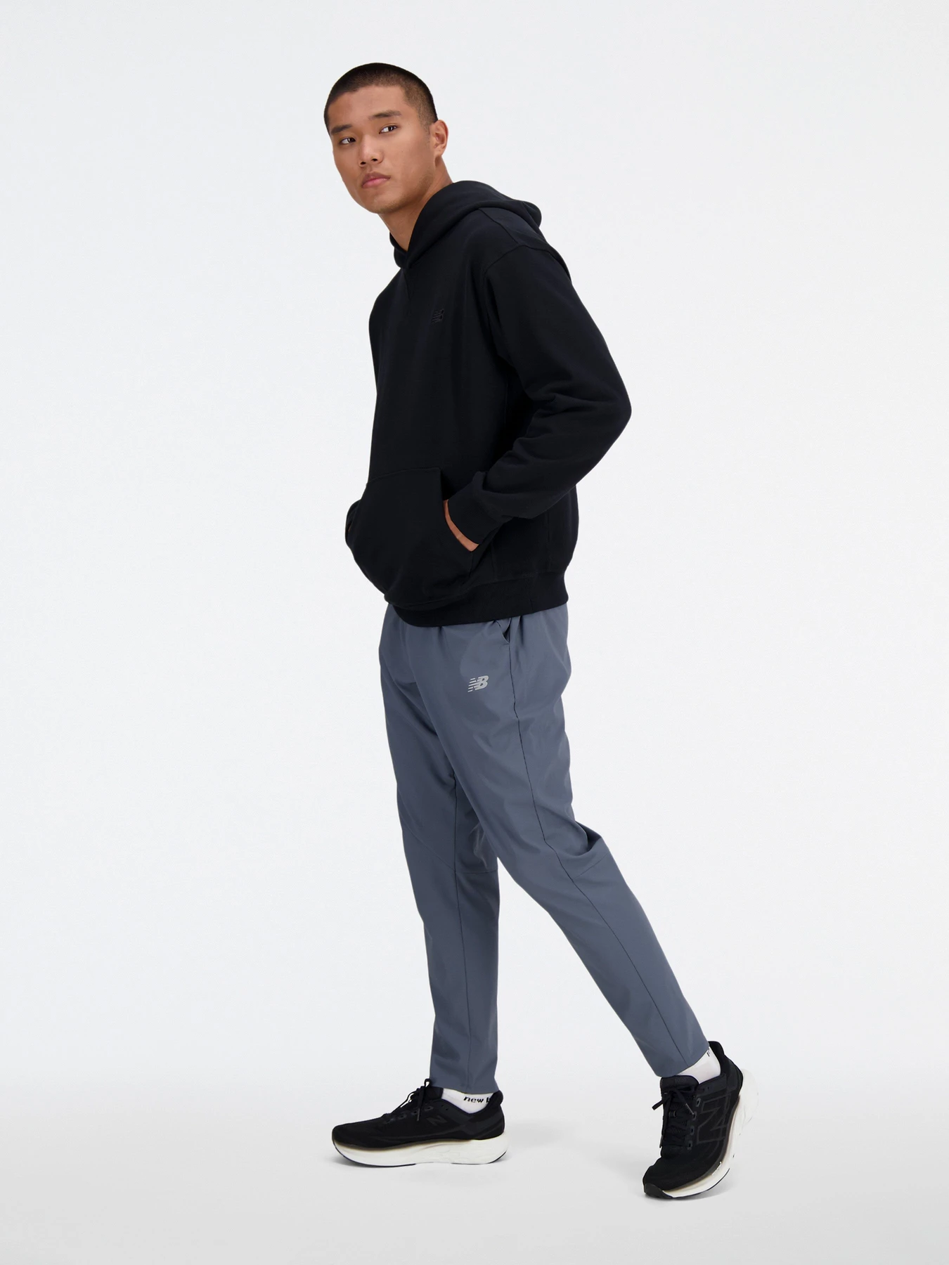Брюки New Balance AC Stetch Woven модель MP41060GT Брюки New Balance AC Stetch Woven модель MP41060GT Фото