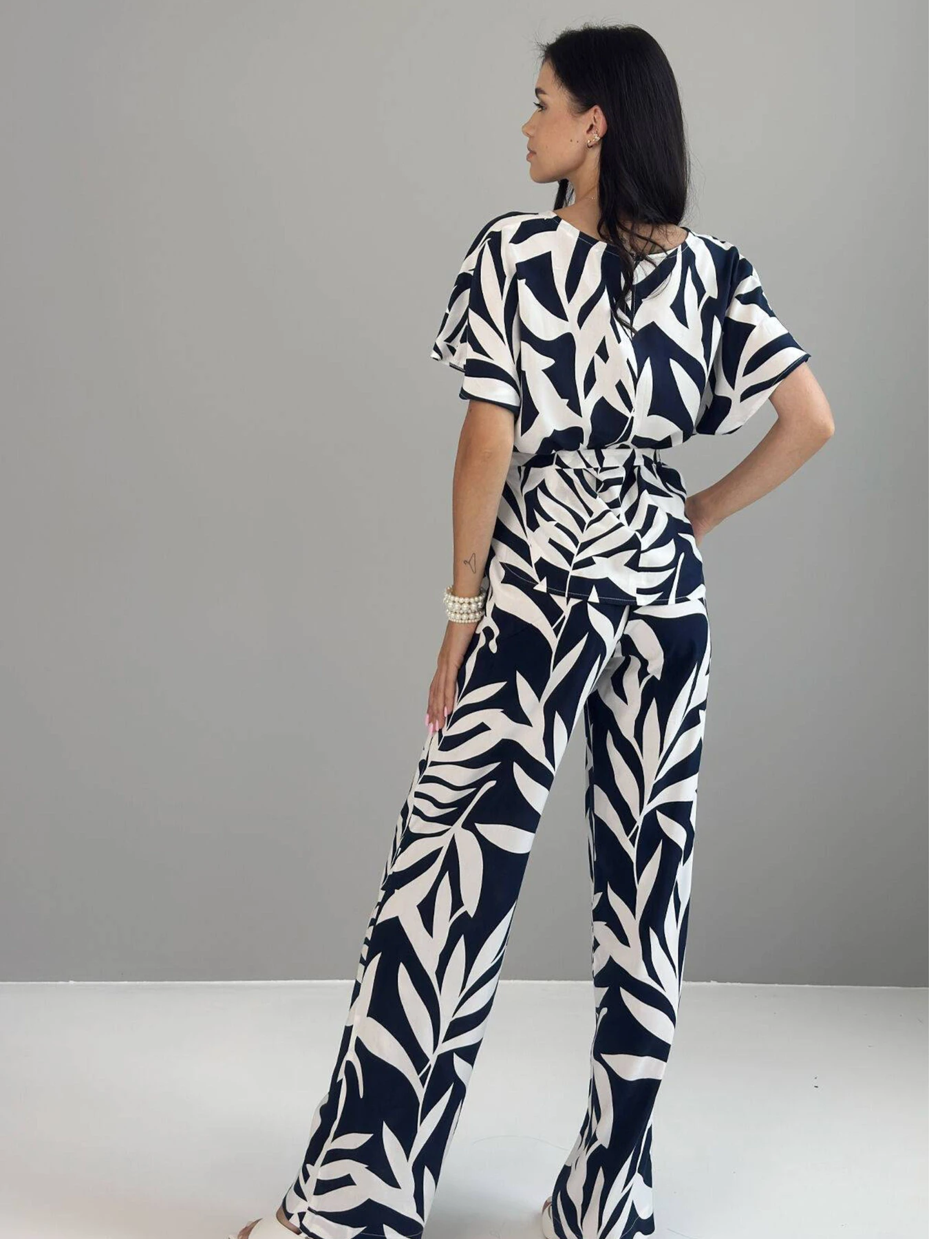 Костюми NENKA модель nenka3856-c01-sinj-print Костюми NENKA модель nenka3856-c01-sinj-print Фото