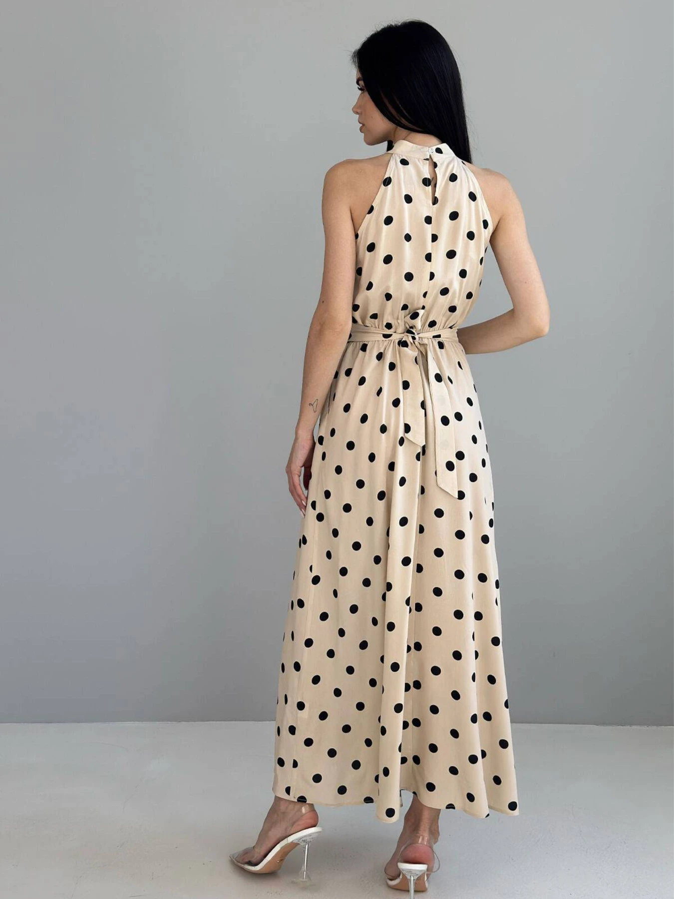 Сукні NENKA модель nenka3838-c01-bezhevij-print Сукні NENKA модель nenka3838-c01-bezhevij-print Фото