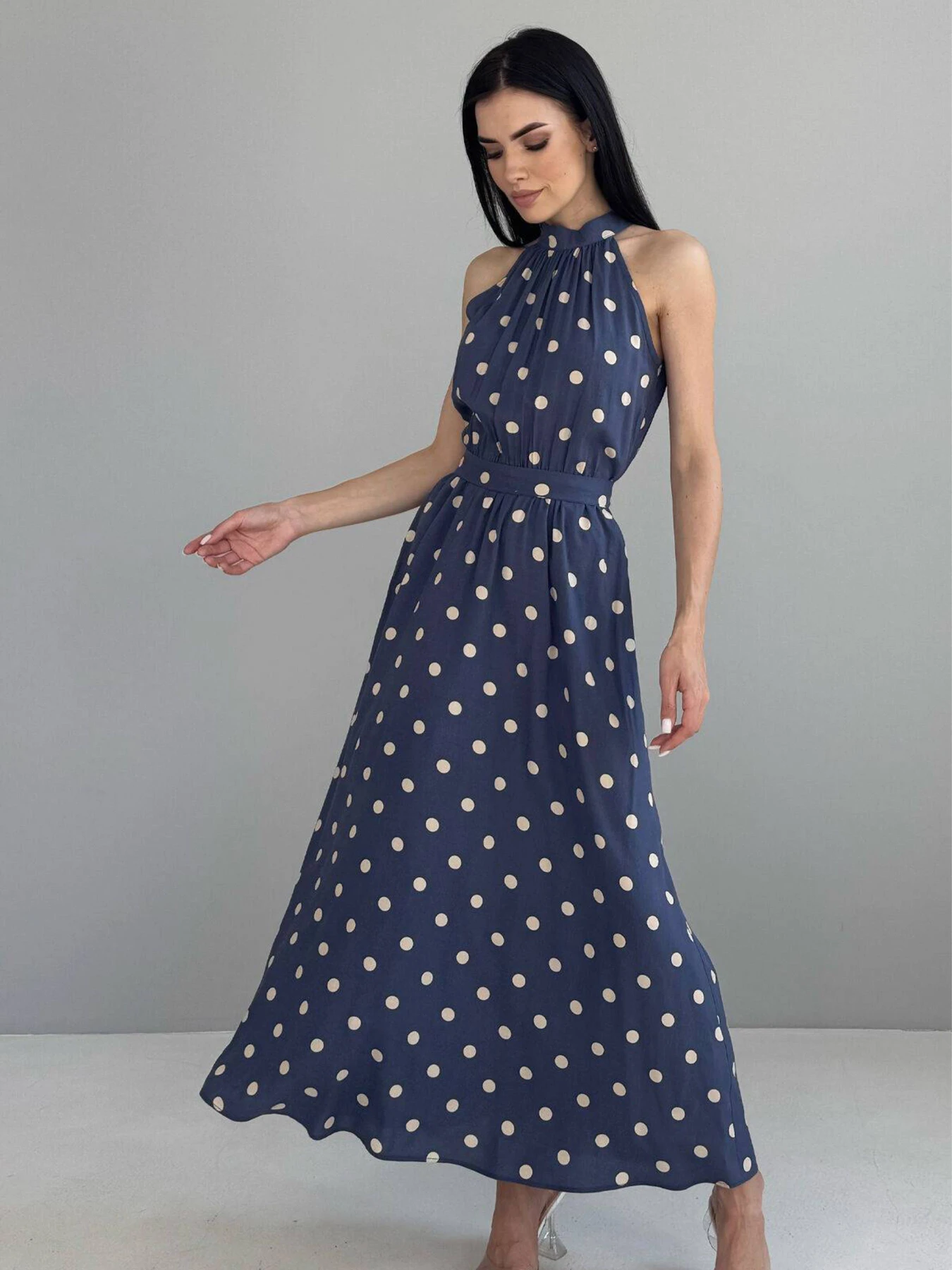 Сукні NENKA модель nenka3838-c01-dzhinsovij-print Сукні NENKA модель nenka3838-c01-dzhinsovij-print Фото