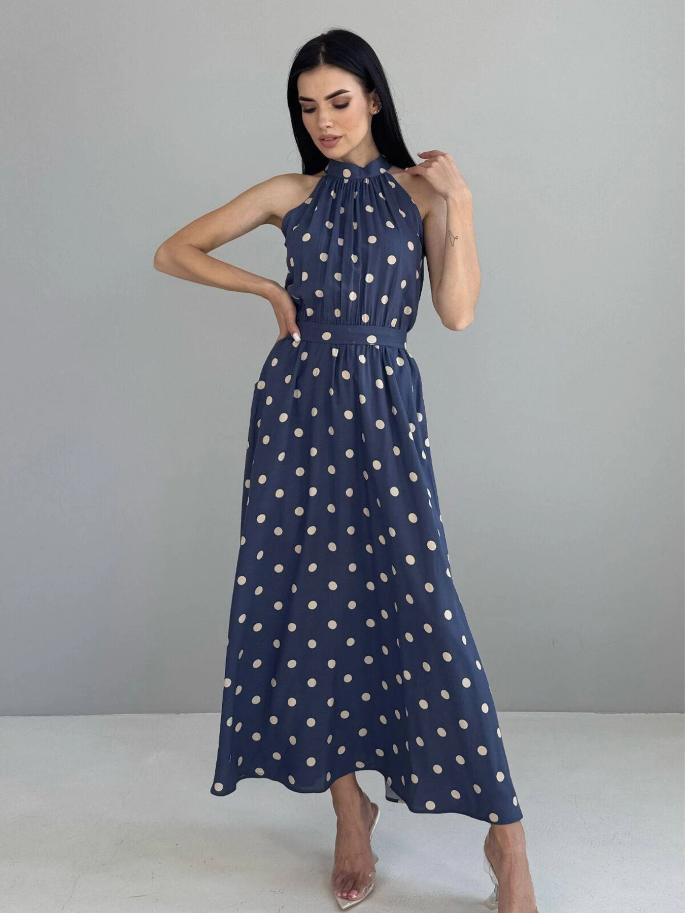 Сукні NENKA модель nenka3838-c01-dzhinsovij-print Сукні NENKA модель nenka3838-c01-dzhinsovij-print Фото