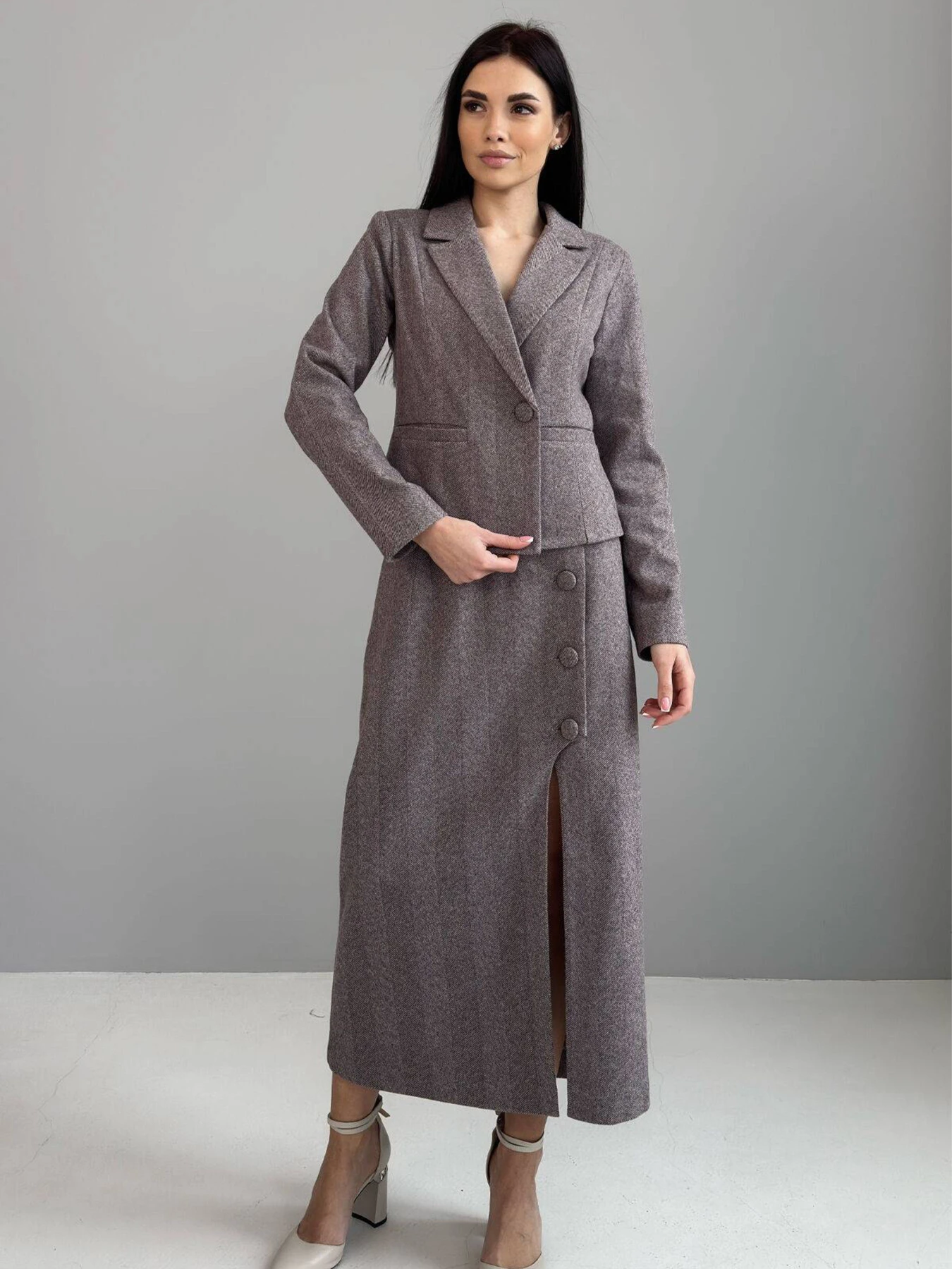 Юбки NENKA Одежда модель nenka3798-01-mokko Фото