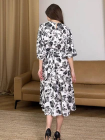 Сукні NENKA модель nenka3808-01-molochnij-print Фото