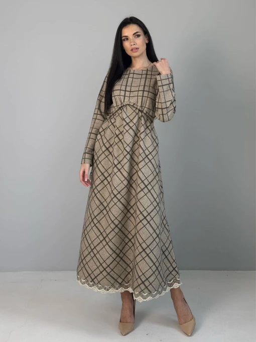 Сукні NENKA модель nenka3784-c01-olivkovij-print Фото