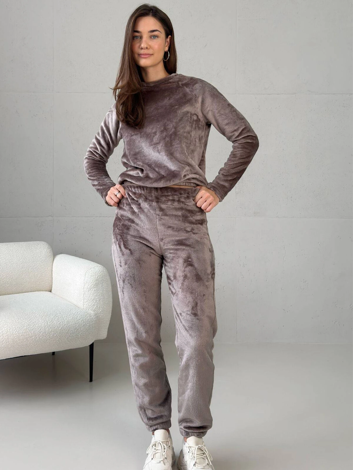 Костюми NENKA модель nenka3763-c01-mokko Костюми NENKA модель nenka3763-c01-mokko Фото