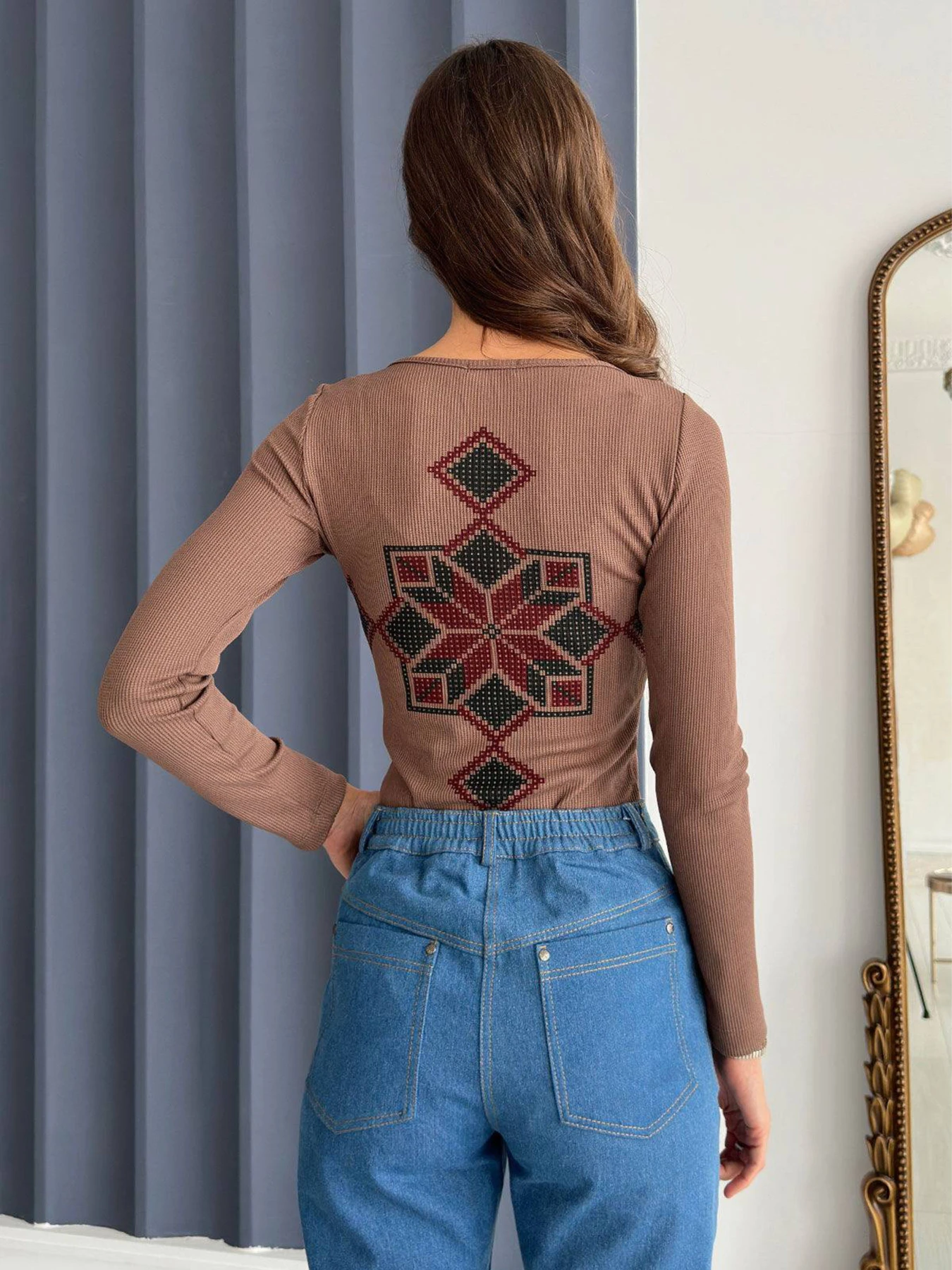 Боді та корсети NENKA модель nenka3505-c01-korichnevij-print Боді та корсети NENKA модель nenka3505-c01-korichnevij-print Фото