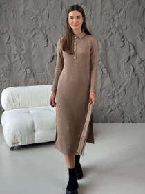 Платья NENKA Одежда модель nenka3743-c01-mokko Фото