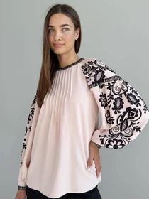 Вышиванки NENKA модель nenka3503-c04-rozhevij-print Фото