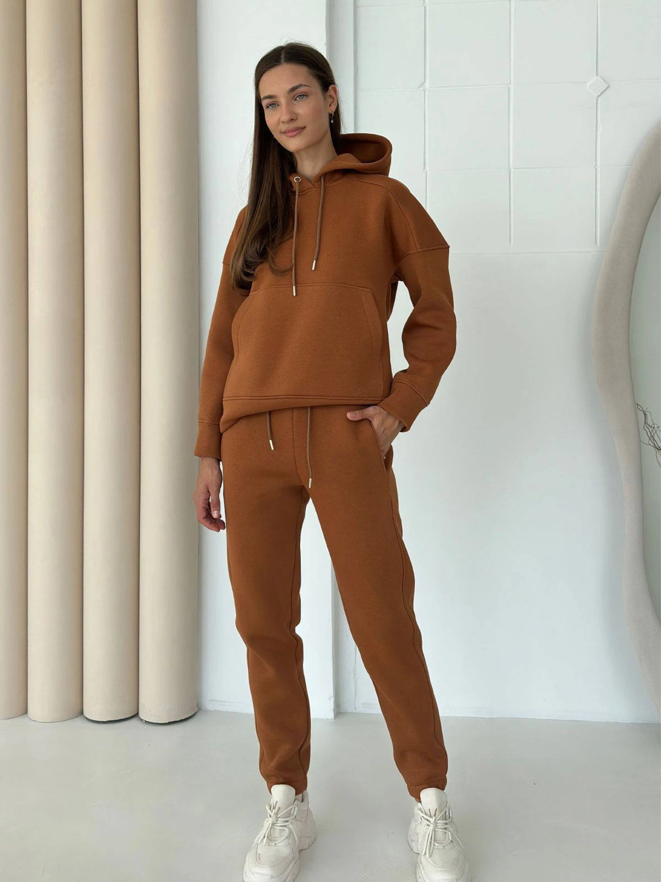 Костюми NENKA модель nenka3590-c03-ohrovij Костюми NENKA модель nenka3590-c03-ohrovij Фото