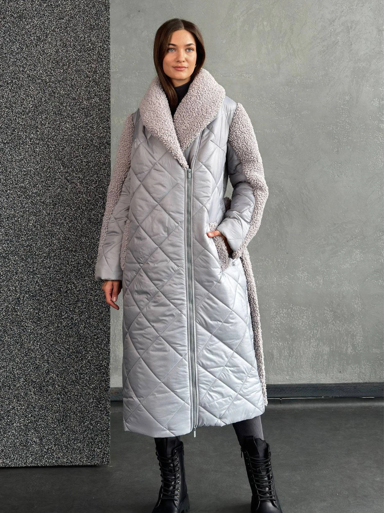 Куртки и дубленки NENKA модель nenka3607-c02-srij Куртки и дубленки NENKA модель nenka3607-c02-srij Фото
