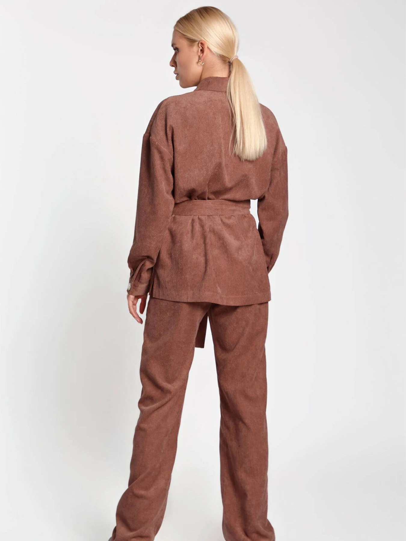 Штани NENKA модель nenka3250-c01-mokko Штани NENKA модель nenka3250-c01-mokko Фото