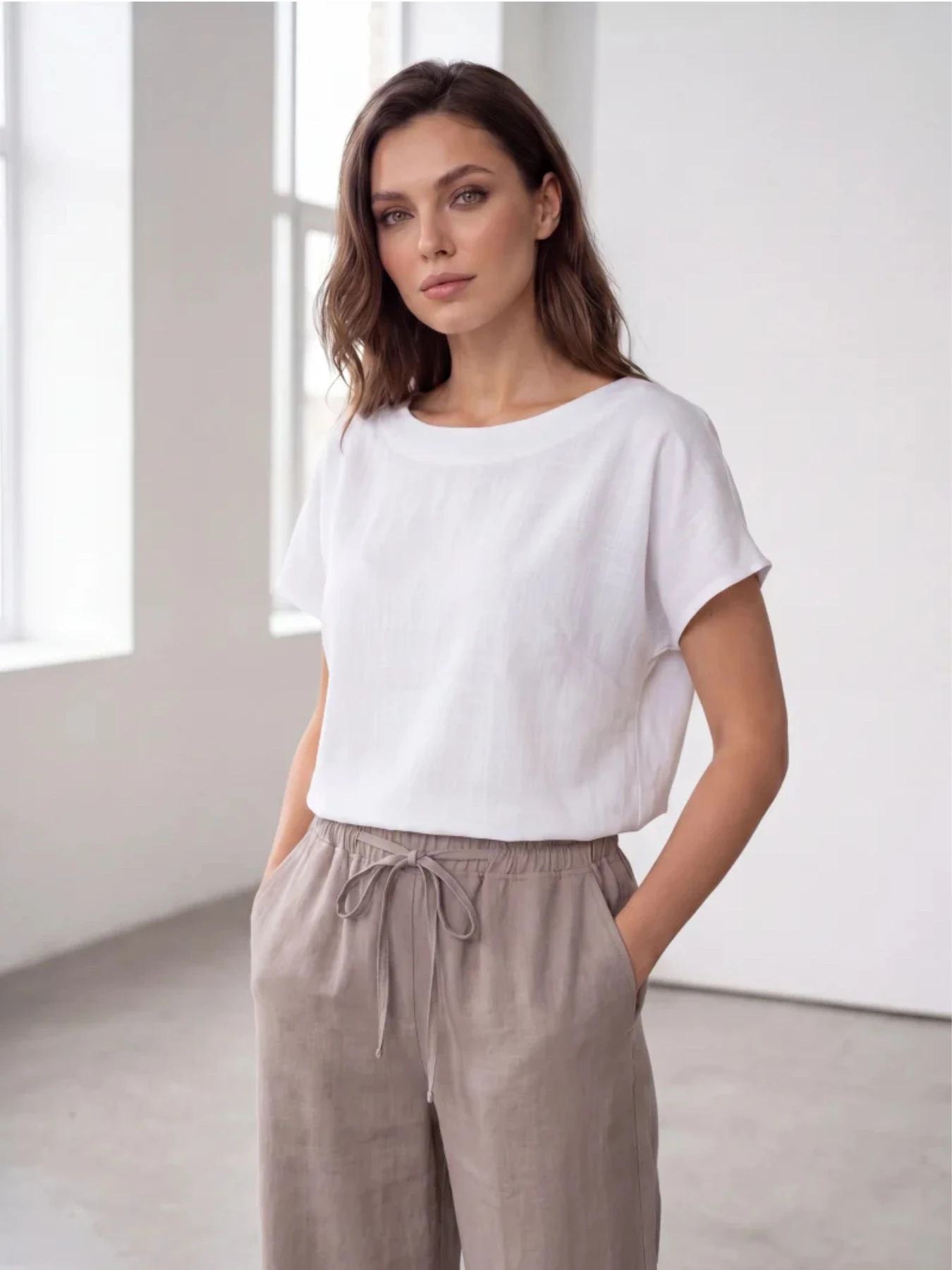 Рубашки Nita модель bluza-n1113-26-blij Фото