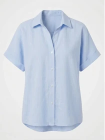 Рубашки Nita модель bluza-n1009-26-blakitnij Фото