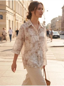 Рубашки Nita модель bluza-n1008-26-late Фото