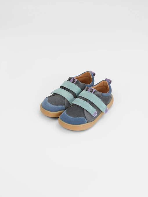 Дитячі Кросівки повсякденні OSIK Barefoot Glibbo school Iceland Blue фото 3