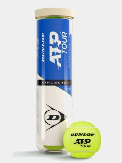 Ракетки та м’ячі  Dunlop М'ячі для тенісу модель 601599 Фото