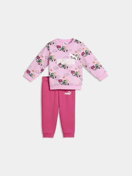Костюмы PUMA Minicats Super Aop Crew модель 638107 Фото