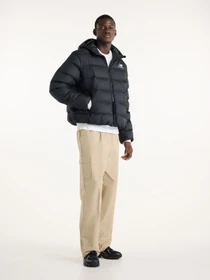Куртки и дубленки New Balance Boston Puffer модель MJ62G17OBK Фото