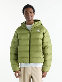 Куртки та дублянки New Balance Boston Puffer модель MJ62G17OGEE Фото