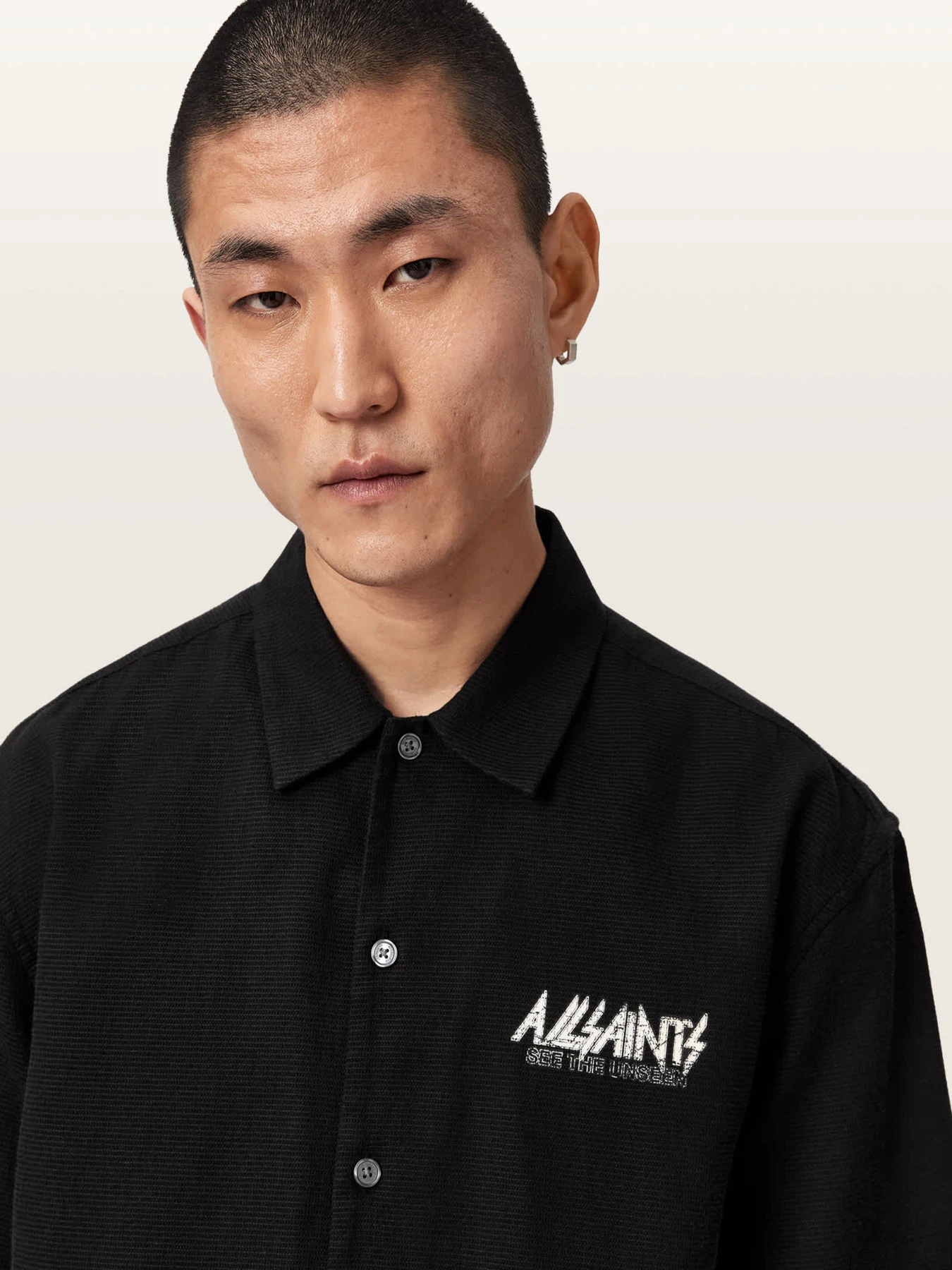 Рубашки All Saints Synth модель M033SF Фото