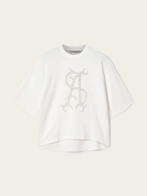 Бавовняна Жіноча Футболка All Saints Reflex Amelie фото 2