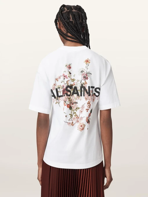 Бавовняна Жіноча Футболка All Saints Valen Etta фото 3
