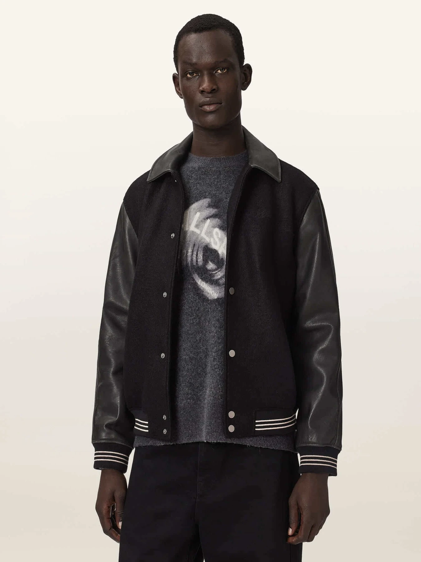 Куртки и дубленки All Saints Vanson модель M001LF Фото