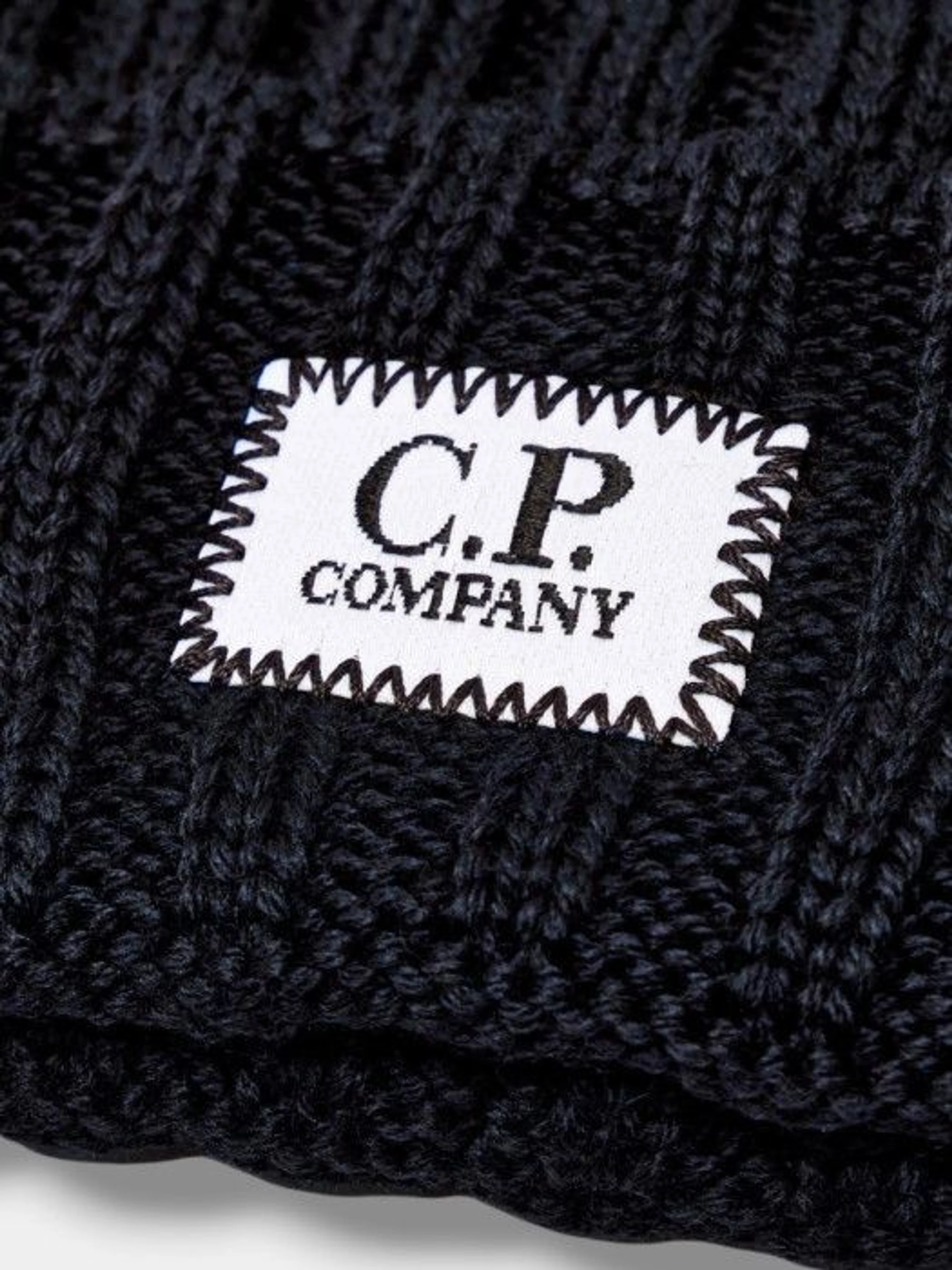 CP Company Шапка колір синій фото 3
