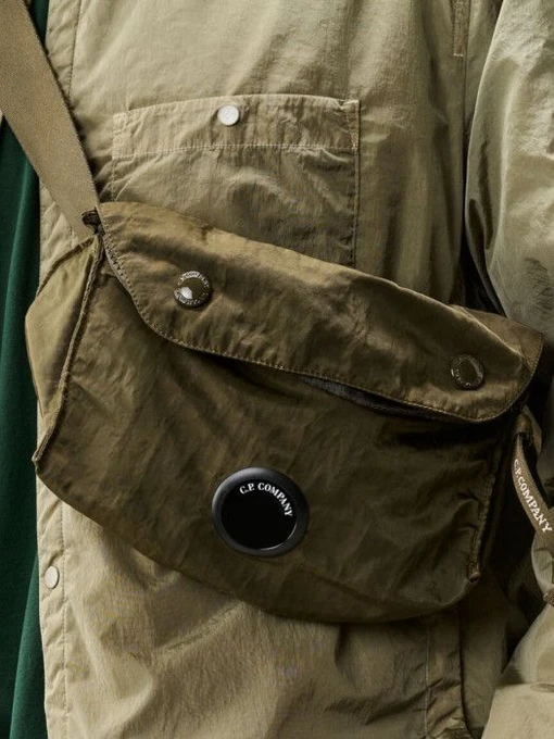 CP Company Поясна сумка колір хакі фото 2