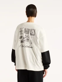 Футболки и поло New Balance Pressed Flowers Memories модель WT6289QPSST Фото